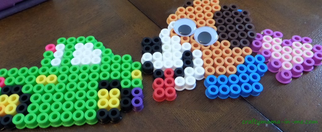 Biggie Perler Bead Fun - Crafty Mama in ME!