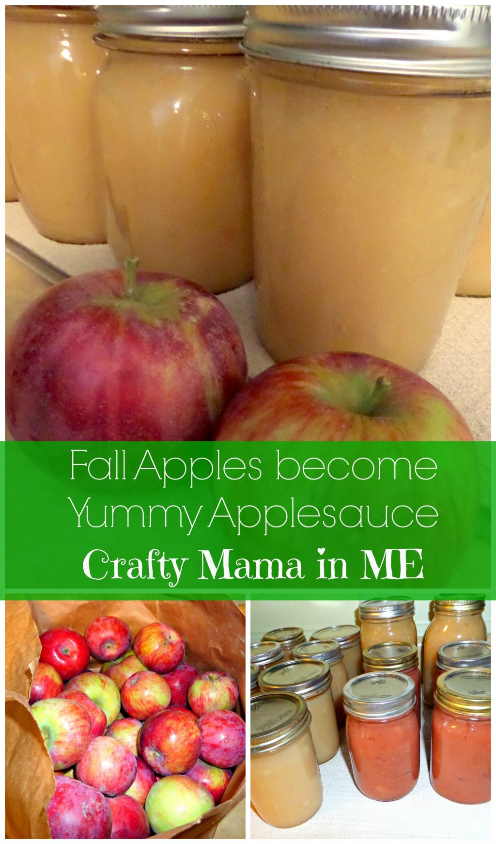 Fall Apples become Yummy Applesauce for the Year