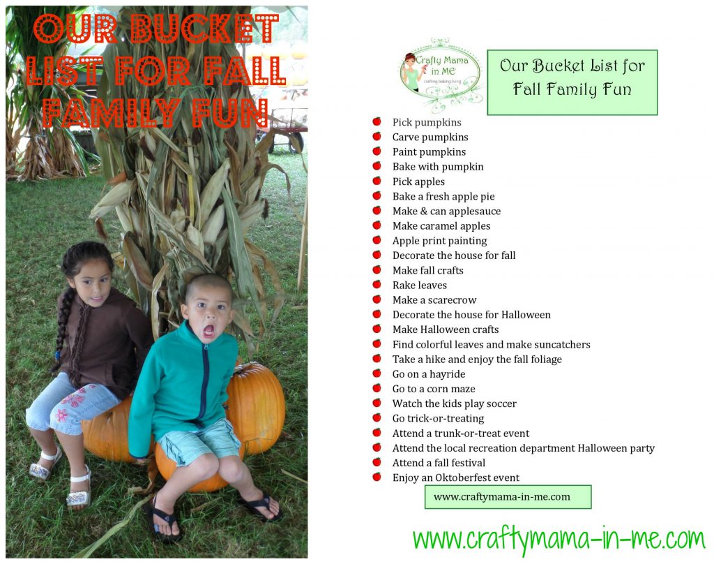 Our Bucket List for Fall Family Fun