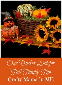 Our Bucket List for Fall Family Fun