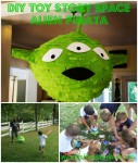 DIY Toy Story Space Alien Piñata
