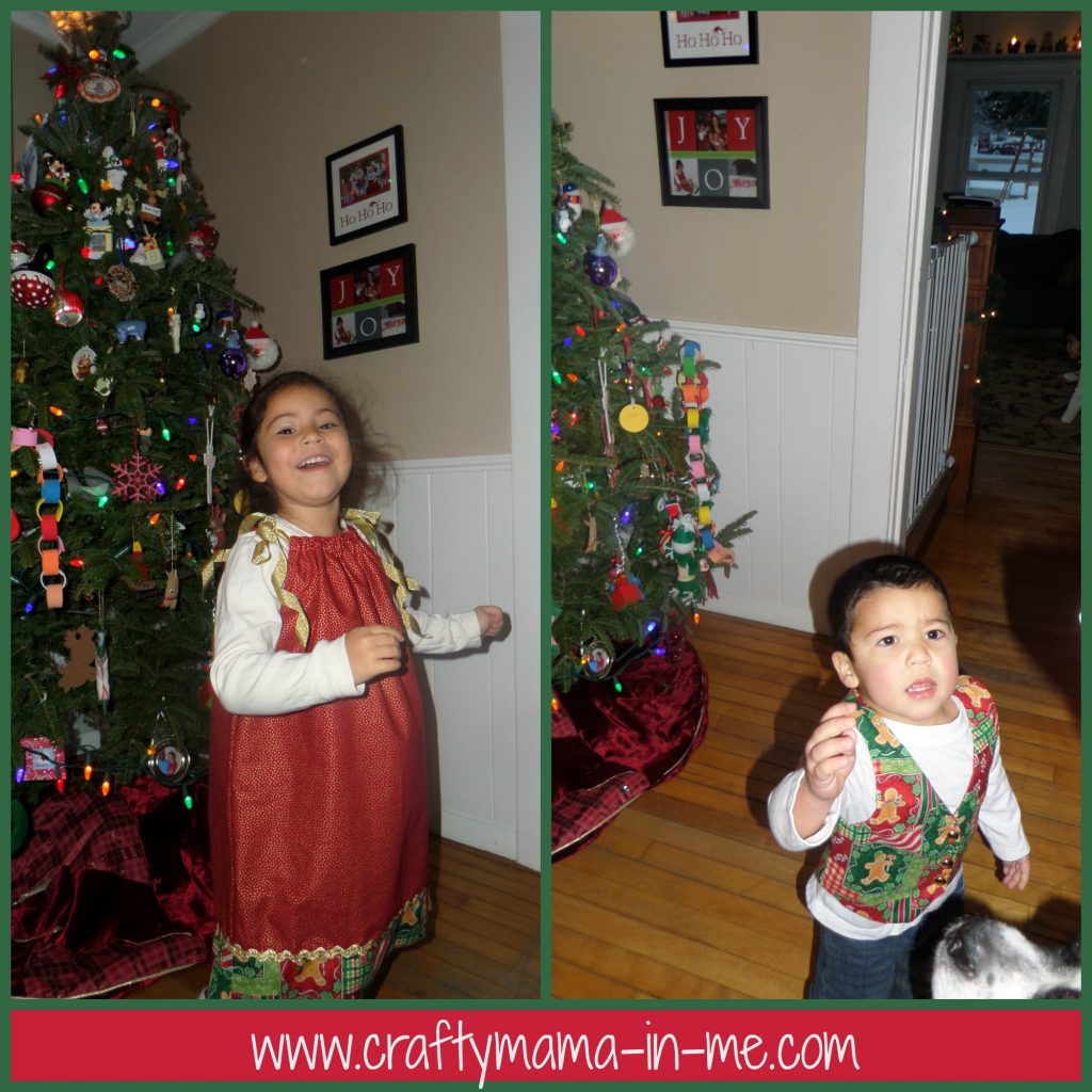 Kid Friendly No Sew Christmas Tree Ornament