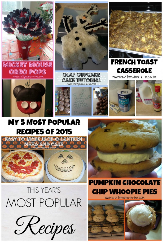 My Five Most Popular Recipes of 2015
