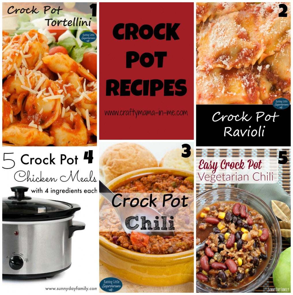 Roundup of Crock Pot and Freezer Meal Recipes