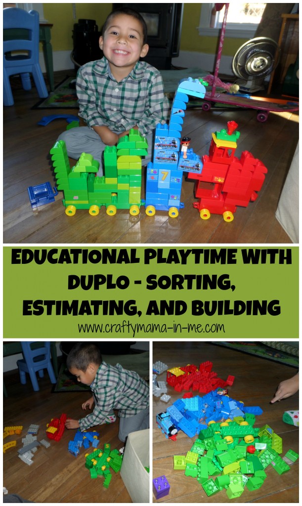 Educational Playtime with Duplo® - Sorting, Estimating, and Building