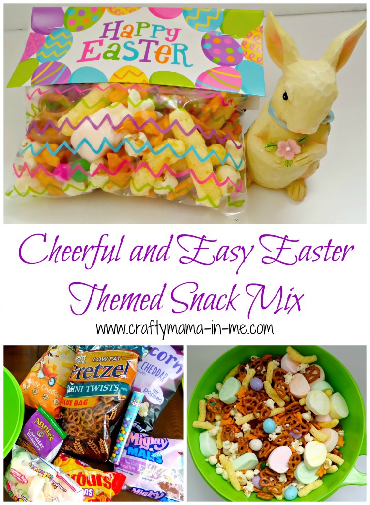 Cheerful and Easy Easter Themed Snack Mix