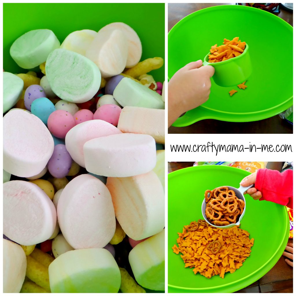 Cheerful and Easy Easter Themed Snack Mix