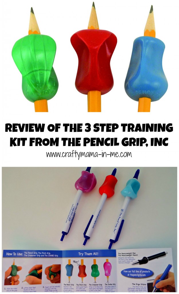 Pencil Grip 3-Step Training Kit Ultra Pinch and Crossover Assorted Colours 