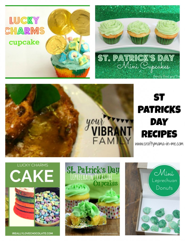 St Patricks Day Roundup - Crafts, Recipes, Decor and More!