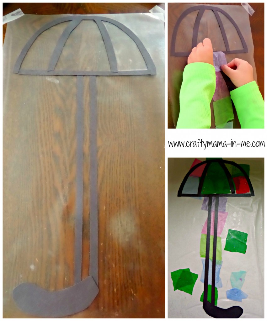 One Rainy Day Story Extension - Umbrella Suncatchers