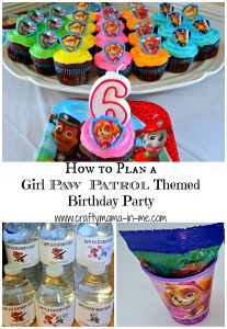 How to Plan a Girl Paw Patrol Themed Birthday Party