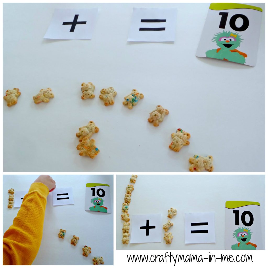 Make Learning Fun: Math Facts with Teddy Grahams