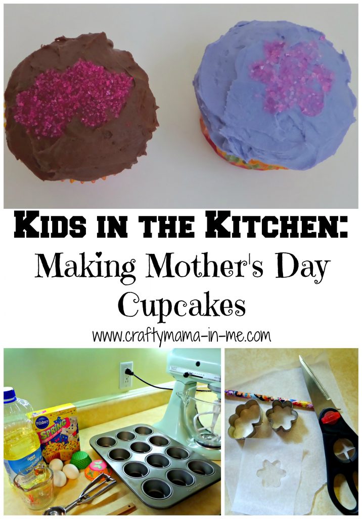 Kids in the Kitchen: Making Mother's Day Cupcakes