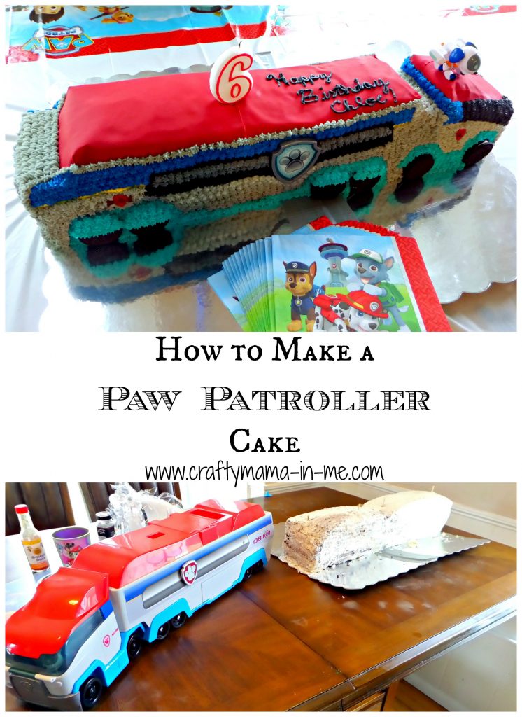 How to Make a Paw Patroller Cake