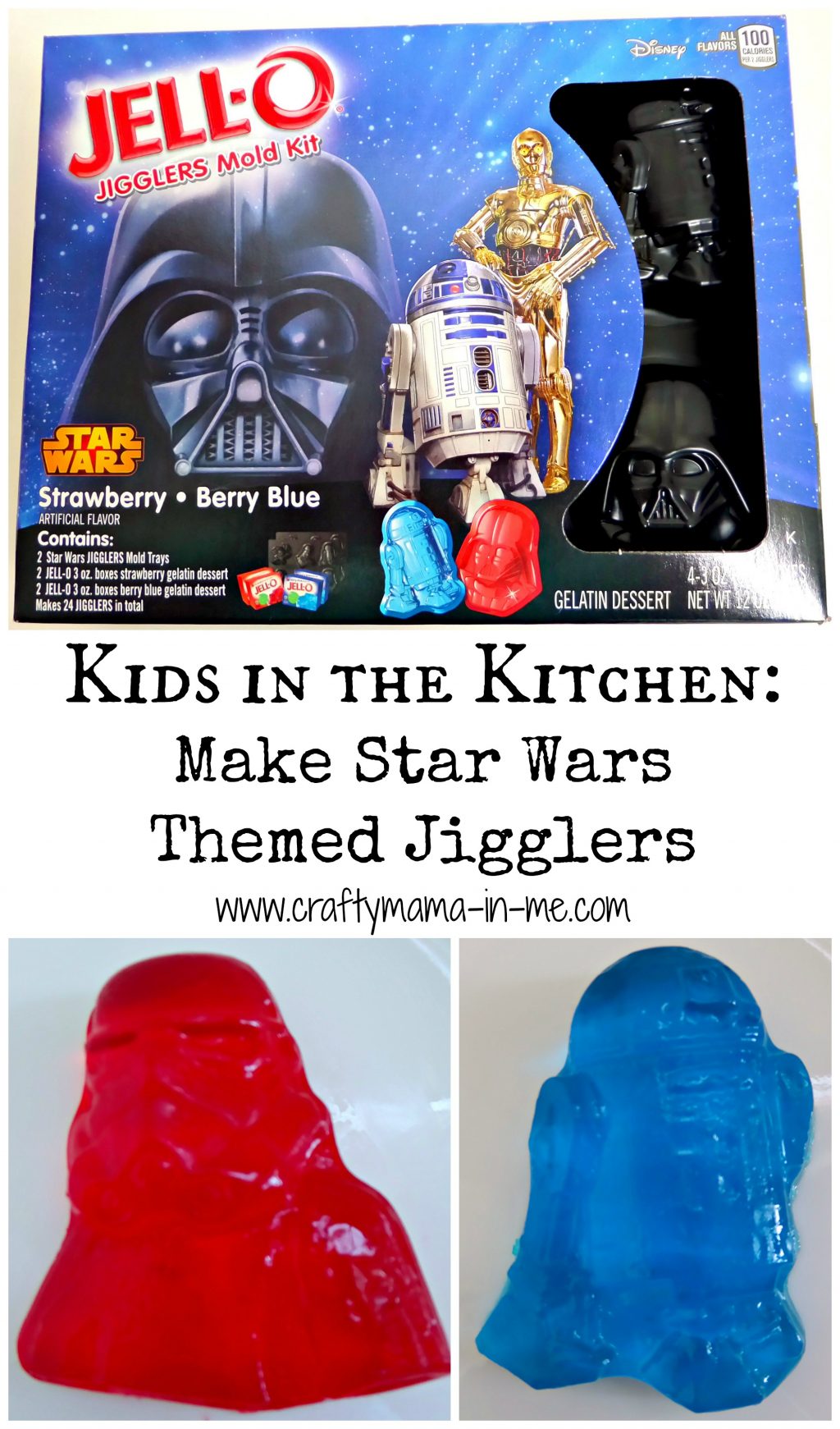 Kids in the Kitchen: Make Star Wars Themed Jigglers - Crafty Mama in ME!