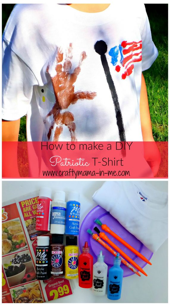 How to make a DIY Patriotic T-shirt