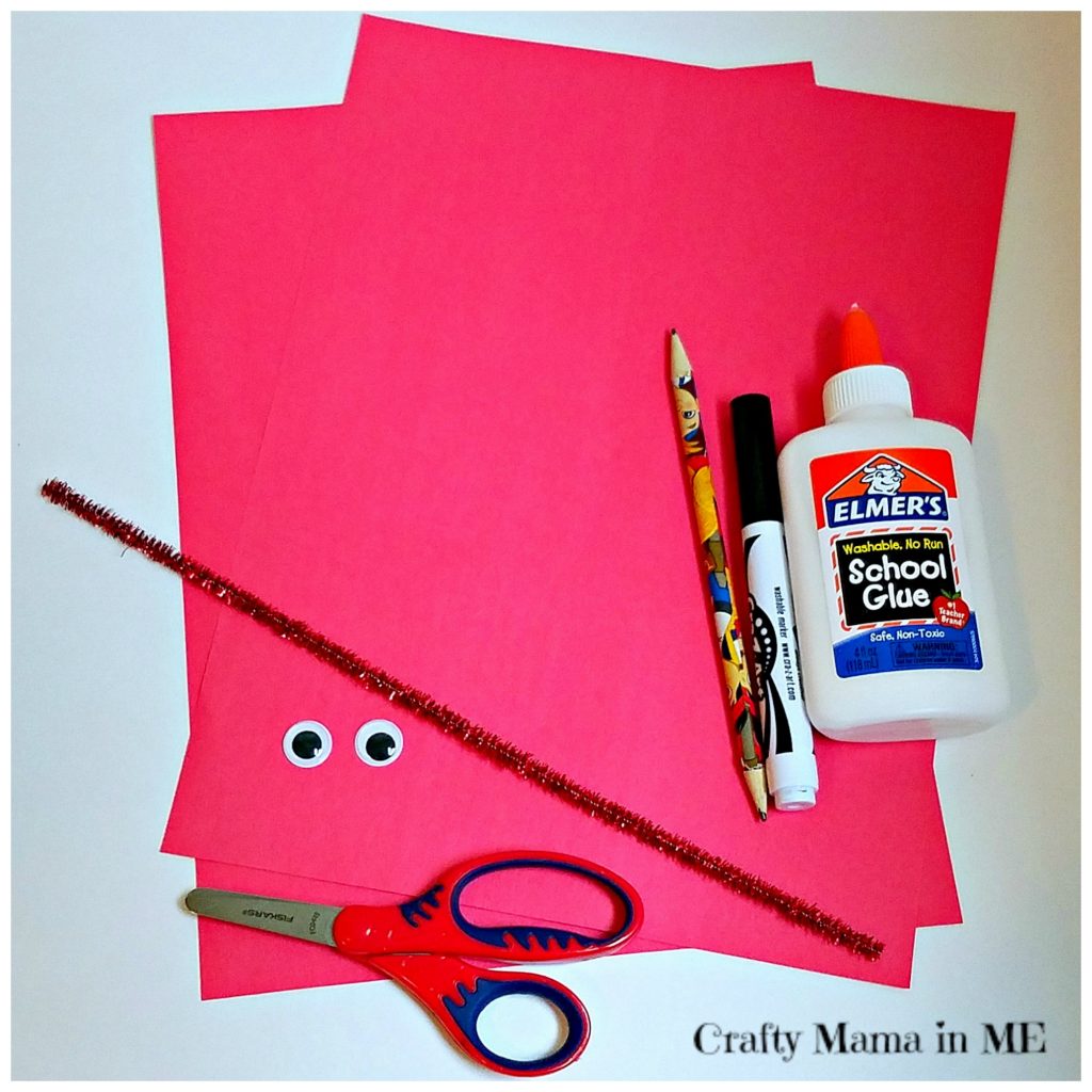 Cute and Easy Mommy & Me Lobster Footprint craft