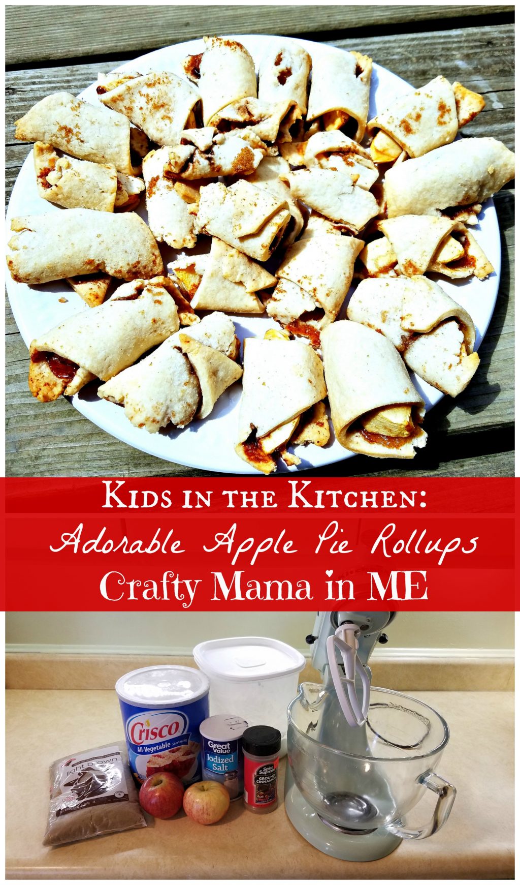 Kids in the Kitchen: Adorable Apple Pie Rollups