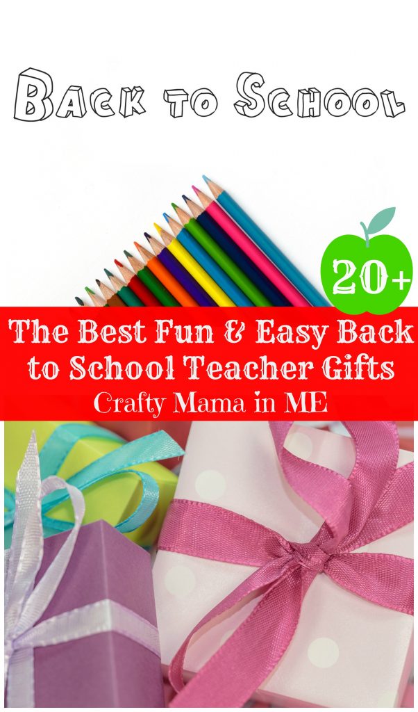 The Best Fun & Easy Back to School Teacher Gifts