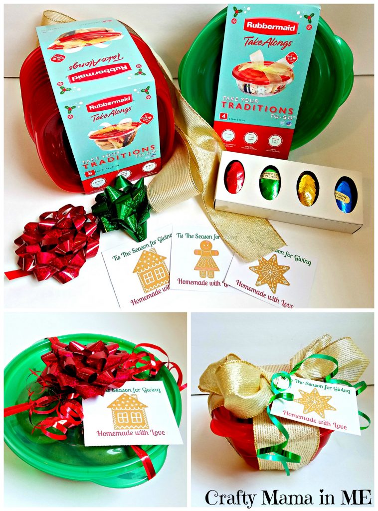 Festive Teacher Gifts for the Holidays {Free Printable Labels}
