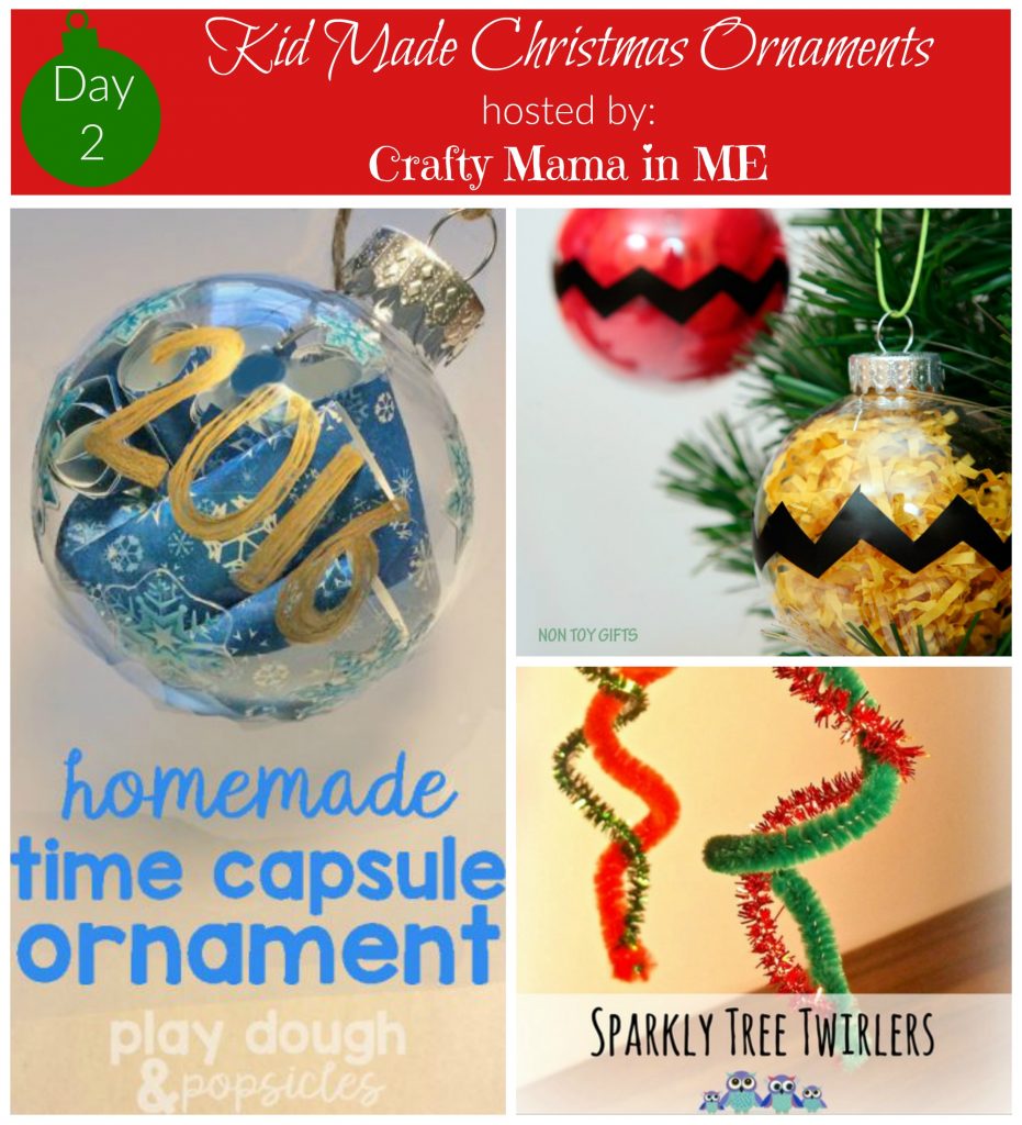 Day 2 - Kid Made Christmas Ornaments Blog Hop