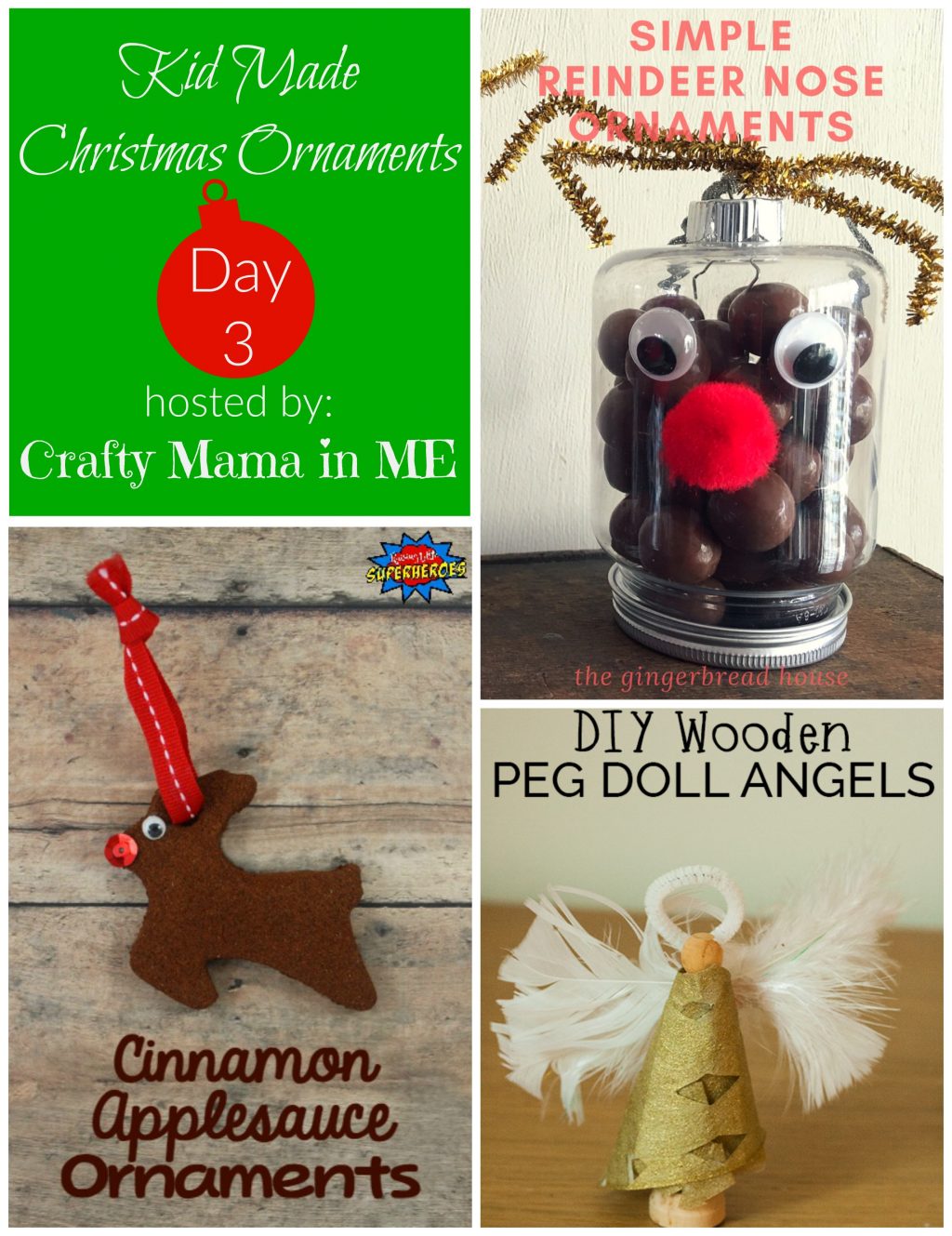 Day 3 - Kid Made Christmas Ornaments Blog Hop