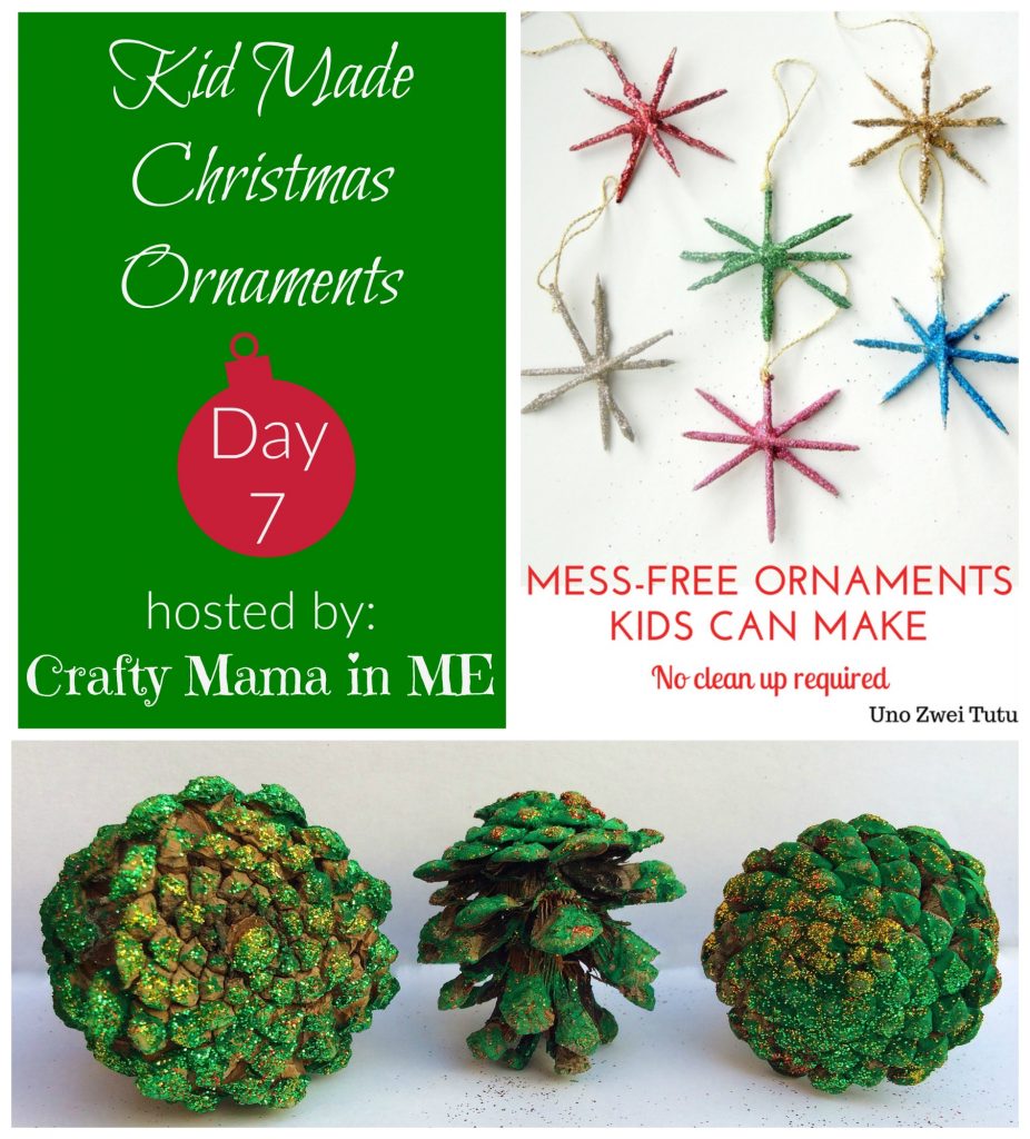 Day 7 - Kid Made Christmas Ornaments Blog Hop