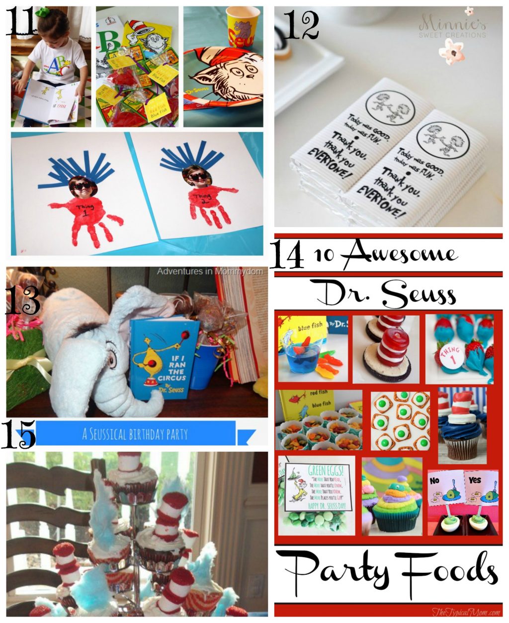 Fun Roundup of Ideas to Host a Dr. Suess Party
