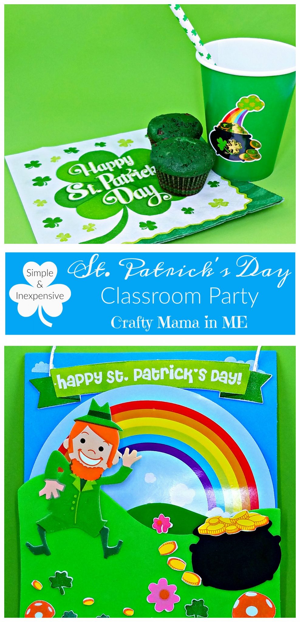 Simple & Inexpensive St. Patrick's Day Classroom Party