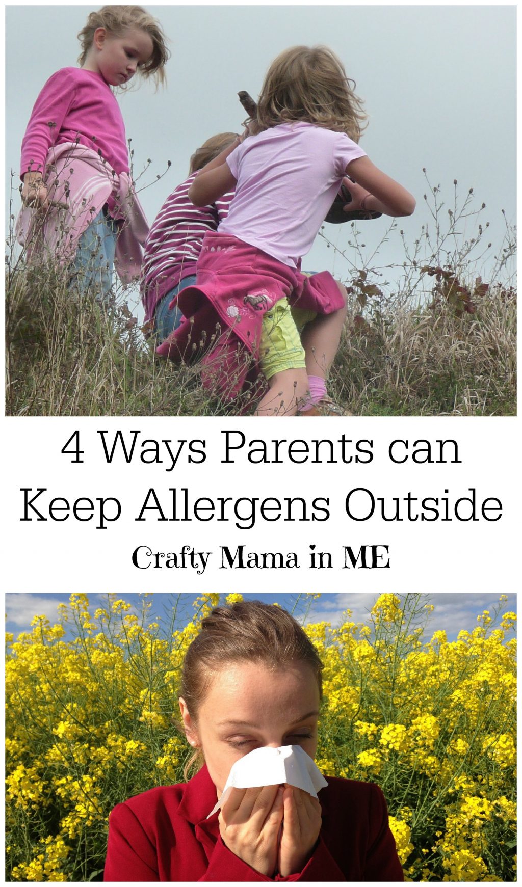 4 Ways Parents Can Keep Allergens Outdoors