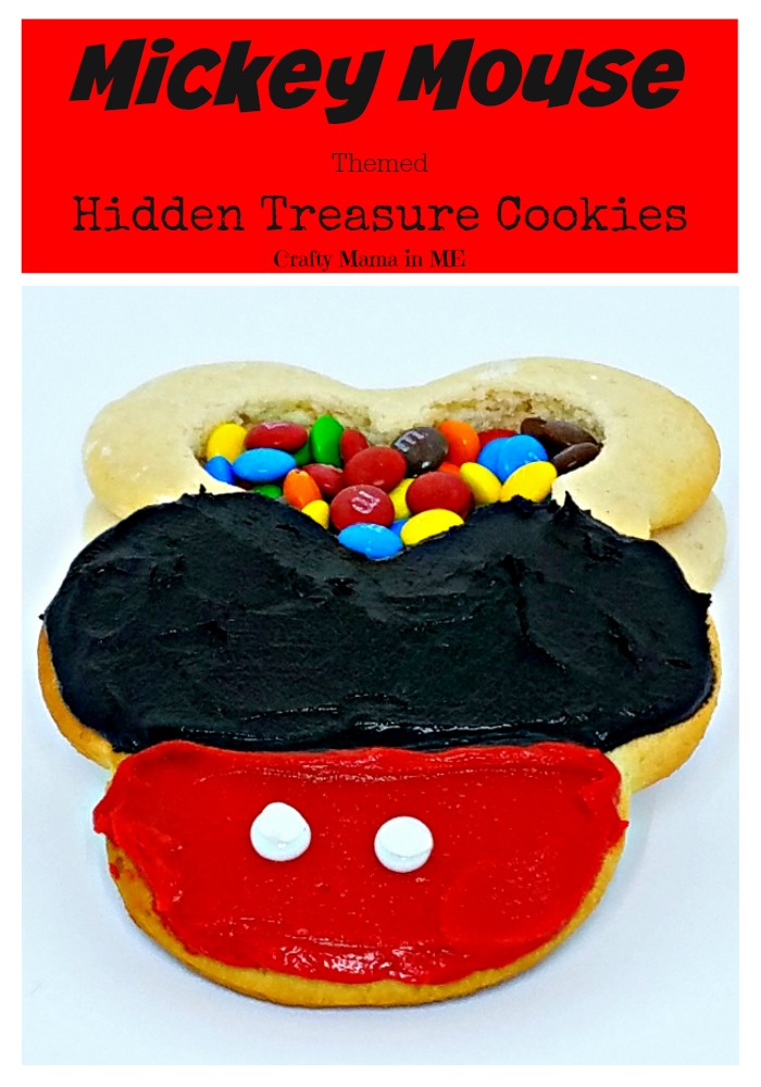 Surprise Mickey Mouse Themed Hidden Treasure Cookies