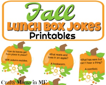 Fall Lunch Box Jokes for Kids