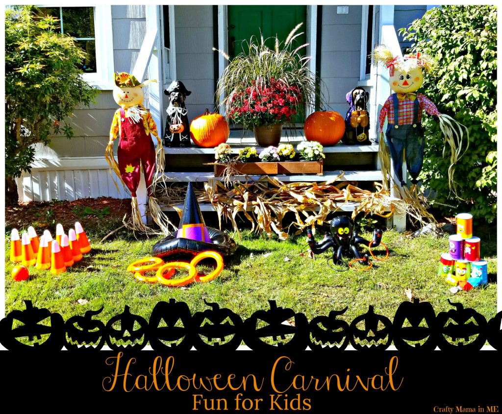 Halloween Carnival Fun for Kids made Easy. Planning a Halloween Party? Be sure to check out @OrientalTrading for great games and prizes on a budget! #ad