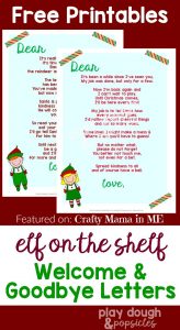 Elf on the Shelf Letters