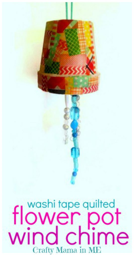 Mother's Day Flower Pot Wind Chime